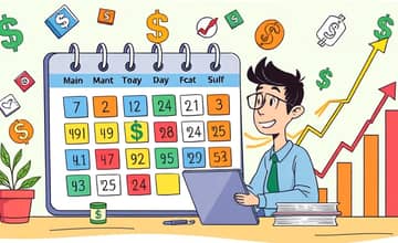 Creating a Cash Flow Calendar: Visualize Your Money